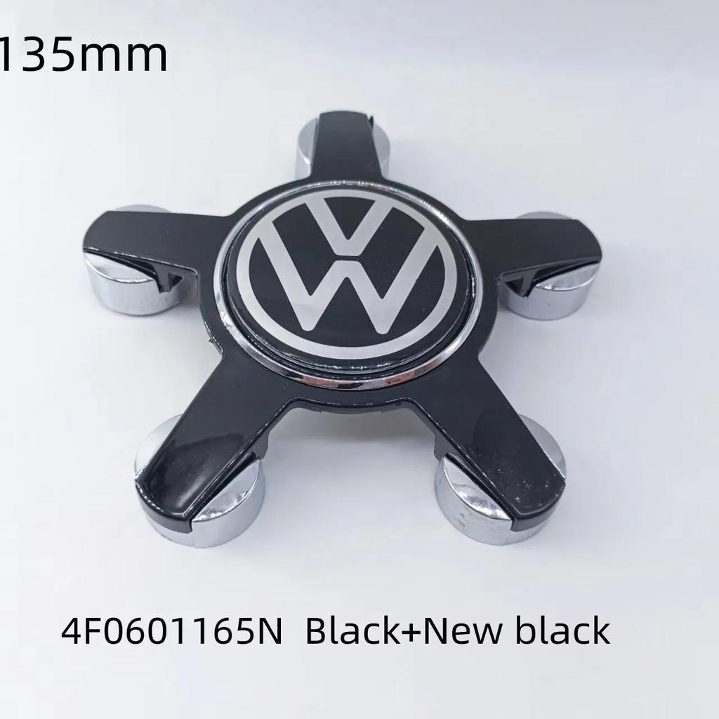 DKRSE1 For VW Volkswagen Jetta MK5 Golf 4pcs 135mm Volkswagen Golf Polo Car Wheel Center Caps 5Pins Rim Hub Cover Hubcap Logo Badge Emb
