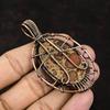 Tree Of Life Asteroid Jasper Copper Pendant Copper Wire Wrapped Jewelry Asteroid Jasper Gemstone Unique Jewelry Gift For Mother Gift For Her