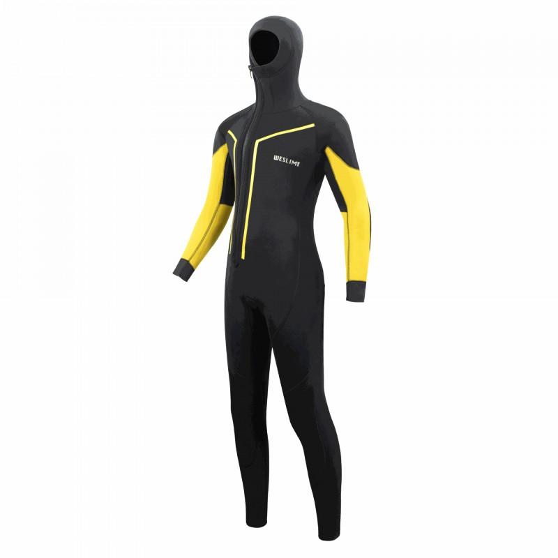 Mens 5mm 7mm Neoprene Wetsuit Surfing Diving Freediving Winter Swimming Thermal Full Body Suit