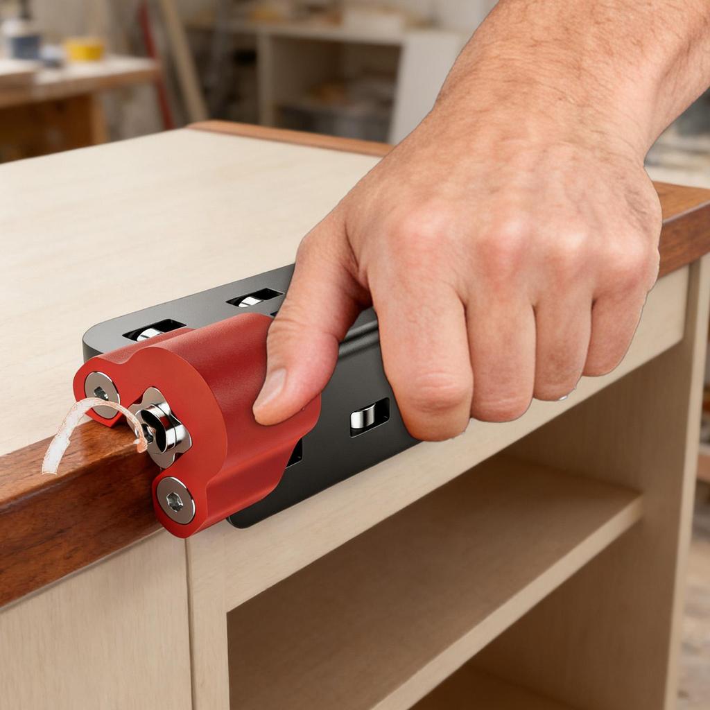 Кромкообрезной станок Нескользящий Износостойкий Обрезчик кромок для дерева Для Мастерской Ремонтника Энтузиаста-ремесленника Плотника Архитектора Инженера