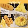 Simulation Baguette Cute Cheese Plush Toy Girls Children Sleep With Dolls Gift