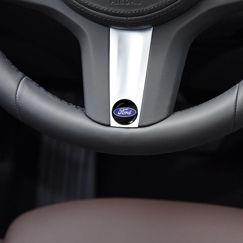 AKM1 Car Lock Sticker Keyhole Anti-blocking Protection Styling for Ford Mustang Ranger Fusion Mondeo Focus Fiesta EcoSport ESCORT