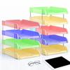 A4 File Rack PP Desktop Storage Rack New Office File Box  Home