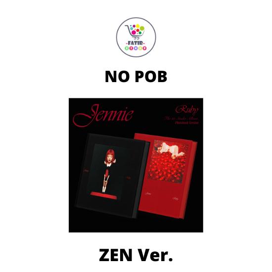 Выберите POB Photobook Ver BLACKPINK JENNIE Первый студийный альбом Ruby