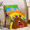 H-HeyS-ES D-Dug-geeS-ES Cartoon Cute Blanket Throw Super Cosy Plush Living Room Sofa Couch Childish Birthday Gifts