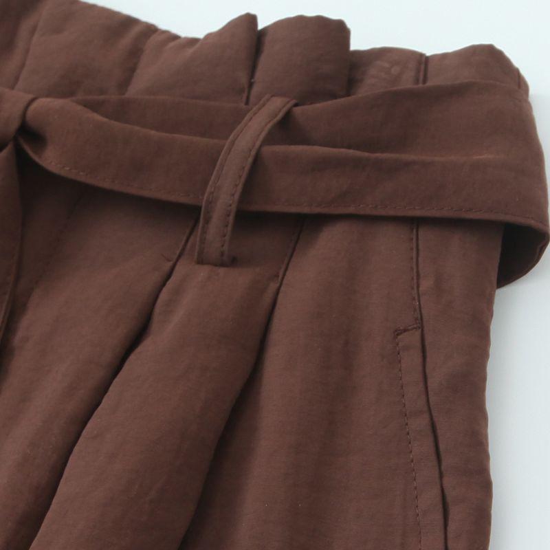 Kaslead New Women Clothes Western Style Fashion Simple and Versatile With Belt Wide Leg Pants 7484073