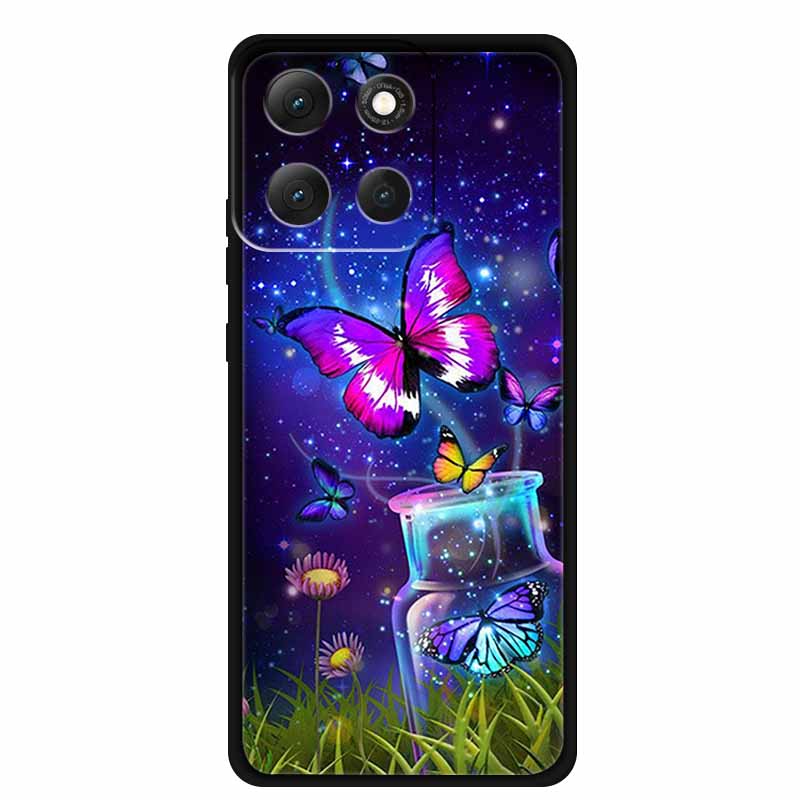 Чехол для Motorola Moto G86 Power 5G G 86 Power Мягкий ТПУ Силиконовые Задние Крышки Для Moto G86 Power Животные Расписной Тигр Лев Чехол