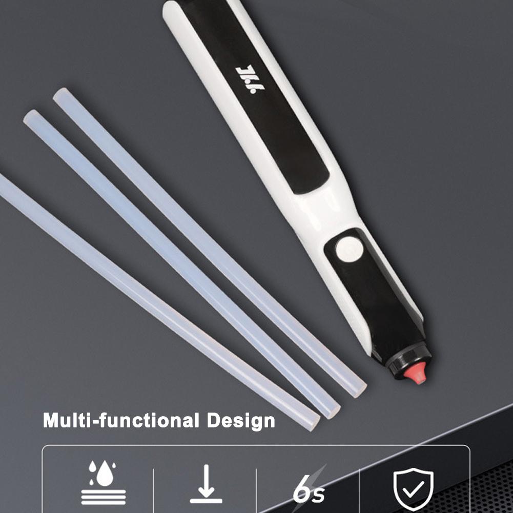 Электрическая машина для нанесения клея-расплава, портативный беспроводной инструмент для экструзии литиевого клея, 7 мм, клей-карандаш