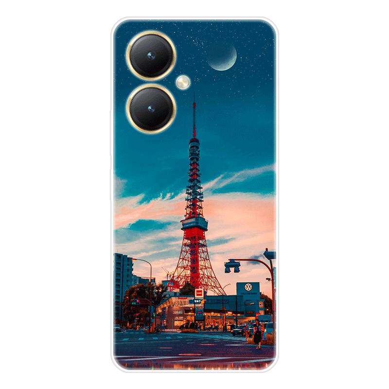 Для Vivo Y27 4G Y 27 5G чехол Мягкая силиконовая задняя крышка Чехол для телефона с рисунком из мультфильма Разнообразие