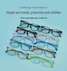 Стильная оправа для очков TR90 для детей - Легкая, удобная оправа из PPSU с силиконовыми носоупорами для студентов