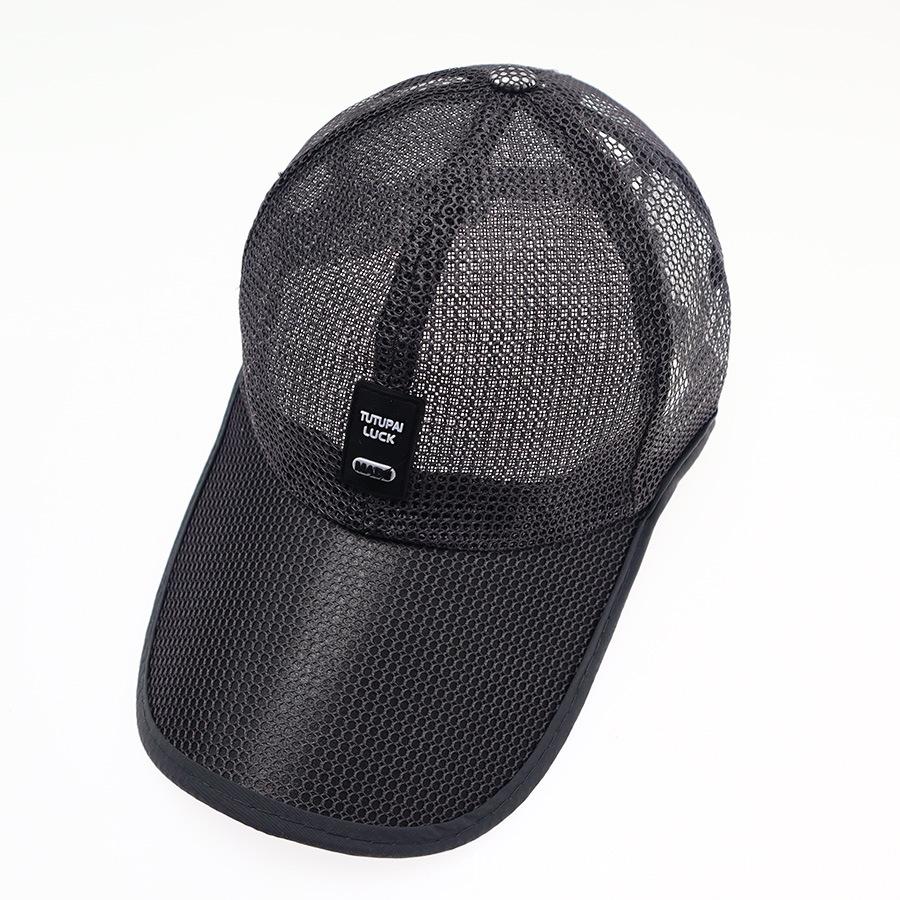 Летняя кепка с козырьком для мужчин, дышащая шляпа от солнца для женщин, простая бейсболка с большими полями для рыбалки и спорта