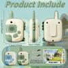 1PAIR Dinosaur Children's Walkie-talkie Toy 300 Meters Away Boys and Girls Birthday Gift Parent-child Interactive Toy