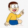 Nobita Nobi Shizuka Minamoto Iron On Patches For DIY Heat Transfer Clothes T-Shirt Thermal Stickers Anime Printing