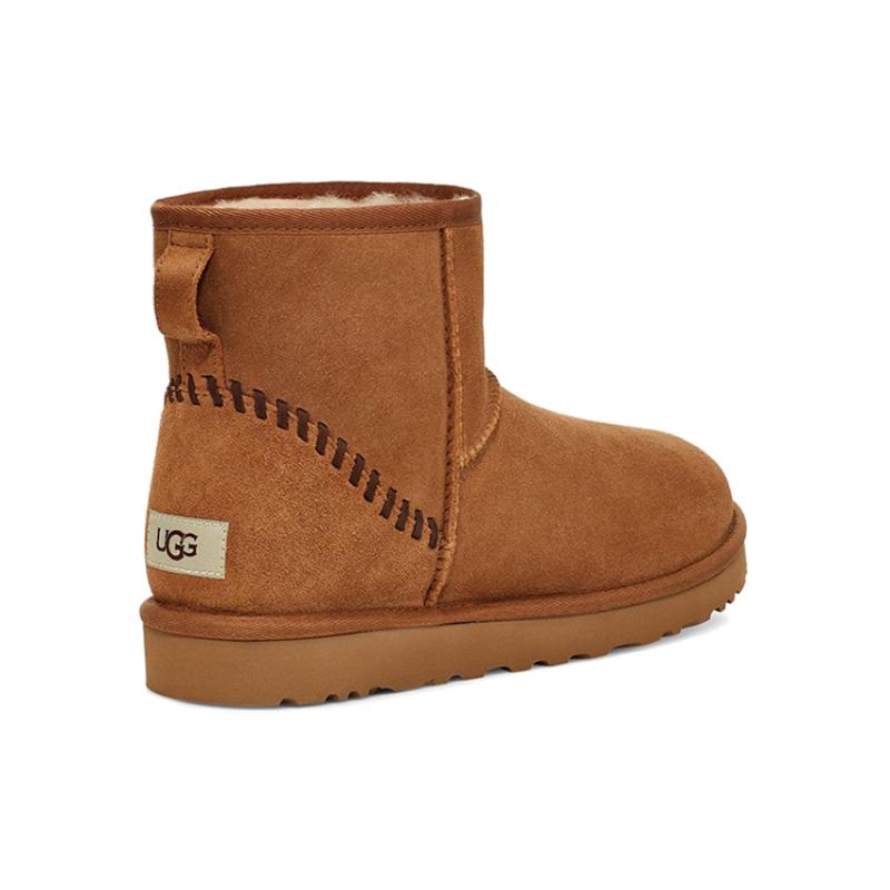 UGG Классические мини-деко замшевые ботинки-кроссовки 'Коричневые' 1115565-CHE