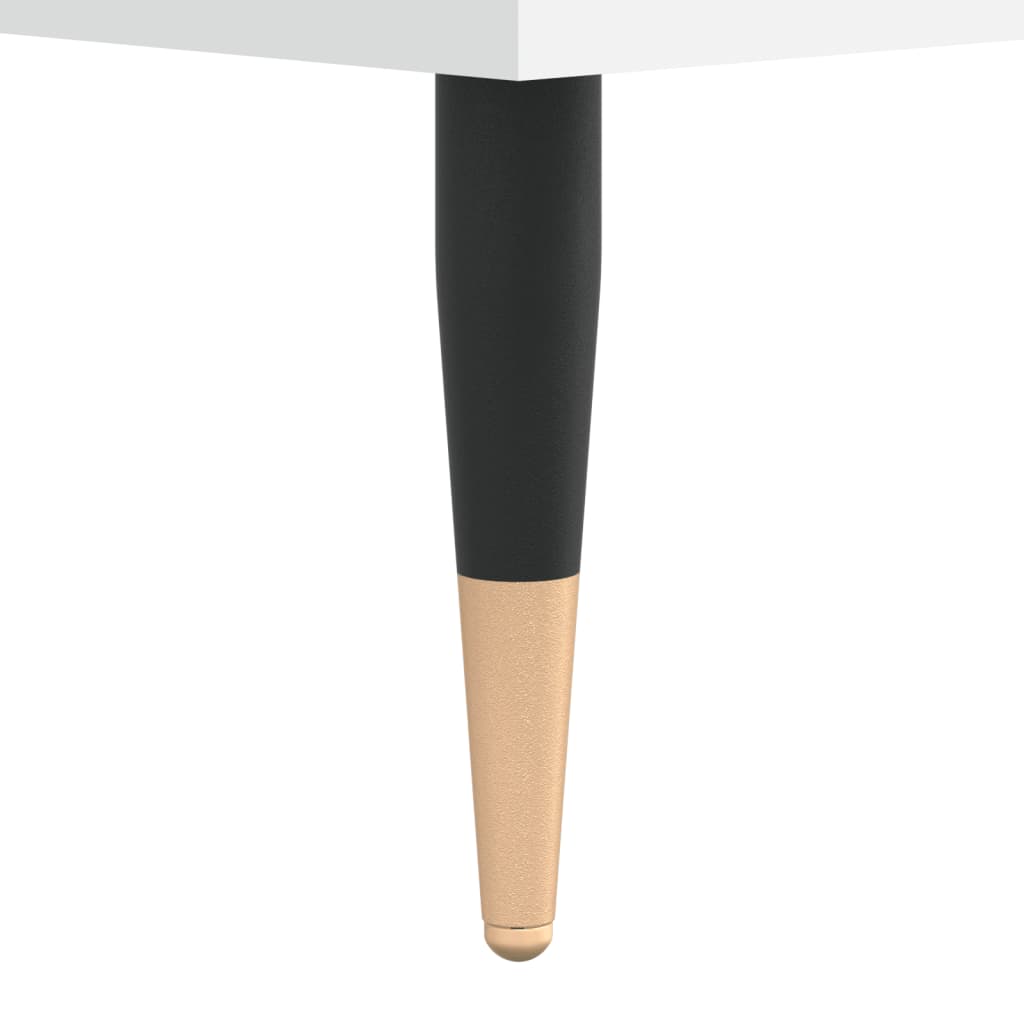 Highboard White 34.5x34x180 cm Particleboard