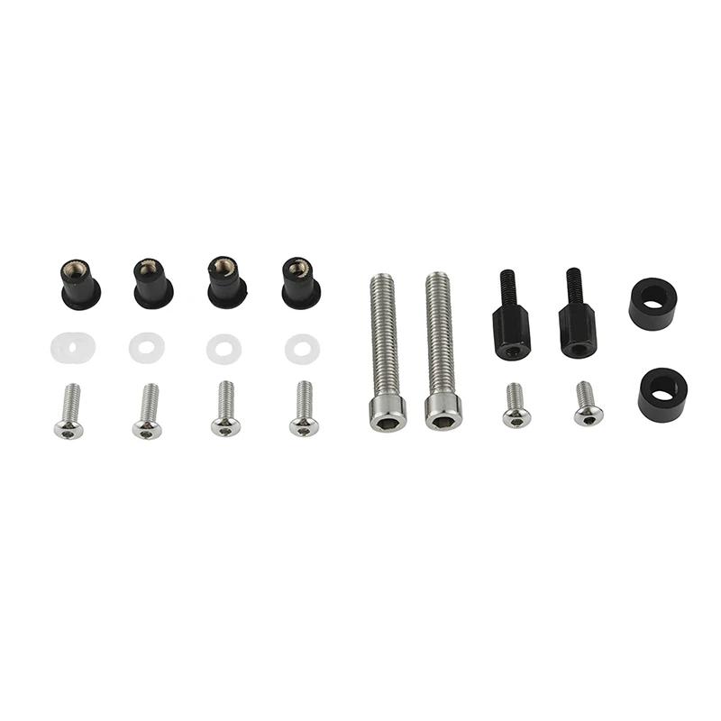 Ветровое стекло мотоцикла дымчатое ветровое стекло с кронштейном дефлектора ветра для Suzuki GSXS 750 2017-2019 2018 GSX S750 GSX S 750 запчасти