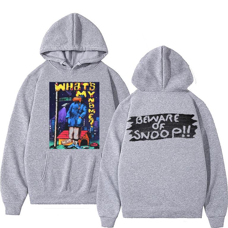 Рэппер Snoop Doggy Dogg Толстовка с принтом Унисекс Женская Хлопковая толстовка европейского размера Унисекс Хип-хоп Трендовые толстовки Пальто Унисекс Модные толстовки