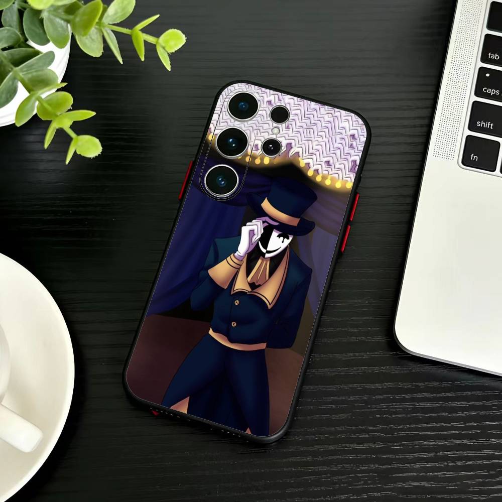 Чехол для телефона 'Цирк чертовски крутой' для Samsung S26,S25,S24,S23,S22,S30,S21,Ultra,Plus,FE 5G Черный Мягкий Чехол