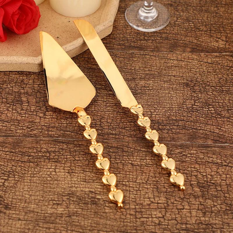 2 шт. свадебный нож для торта и лопатка для пиццы нож для хлеба свадебные принадлежности нож для торта треугольная лопатка для хлеба инструменты для выпечки