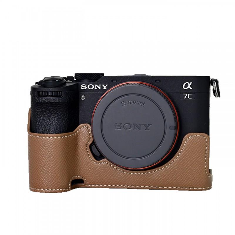 Camera Protective Case Sony A7C2 A7CR A6400 ZV-E10 II With Shockproof Design Palm Texture Grip