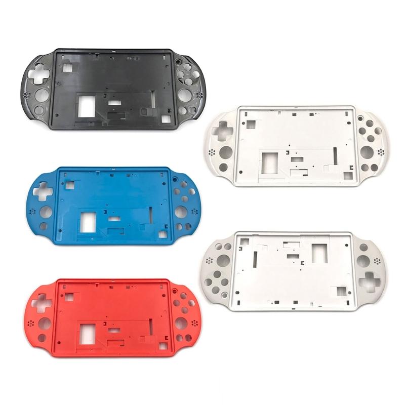 For  Slim Game Console Housing Front Lcd Panel Frame Back Cover Shell Shock Absorption Antiscratch Repair Part
