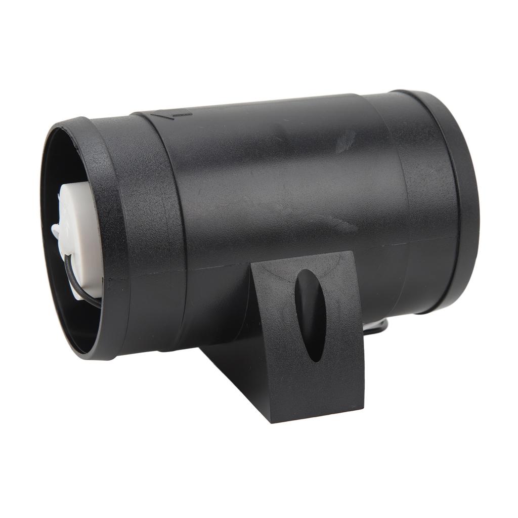 3-дюймовый канальный вентилятор, 12 В, 5 лопастей, высокий воздушный поток, бесшумная работа, вытяжной вентилятор для автодомов, лодок, яхт.