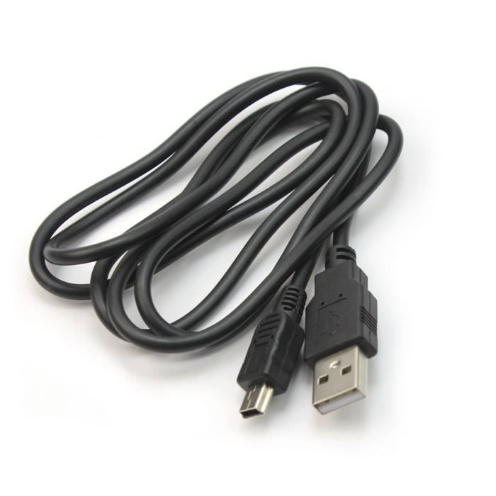 USB Charging Cable - SONY - PS3 - 1000mm - Black - Charging Accessory