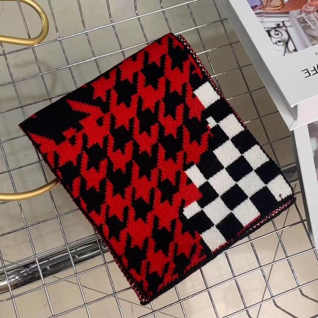 New Wool Knitted Scarf for Women In Winter New I Korean Fashion Versatile Warm and Skin Friendly Soft Scarf