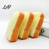 Sliced Bread Fidget Toys 1/2Pcs Simulated Toast Stress Relief Toy Squeeze Sensory Toy Soft Stretchy Fake Food for Kids Teens Adults Desk Reliever