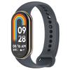 Для Xiaomi Smart Band 9 NFC/Band 9/Band 8 NFC/Band 8 Силиконовый ремешок для часов с металлическим коннектором