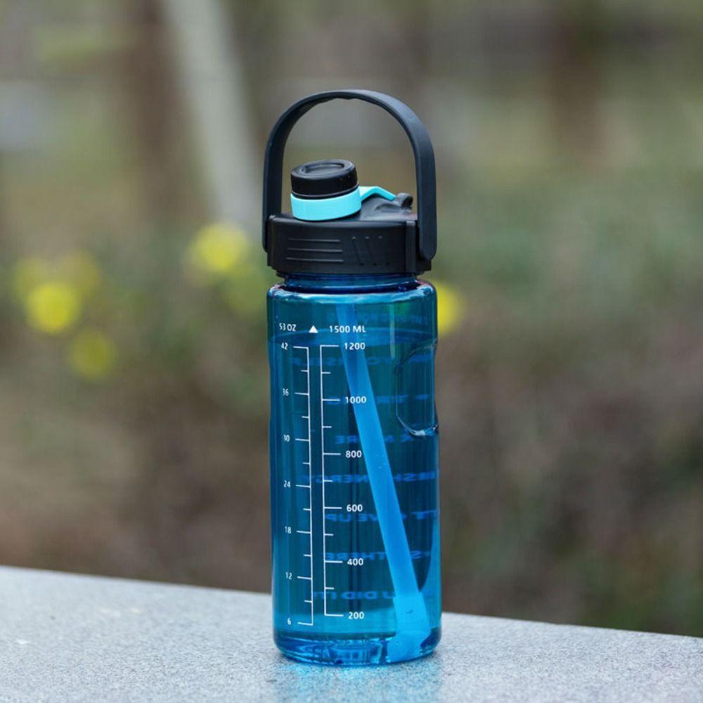 1.5L/2L/3L Sports Water Bottle Leakproof Water Jugs Portable Clear Drink Bottle