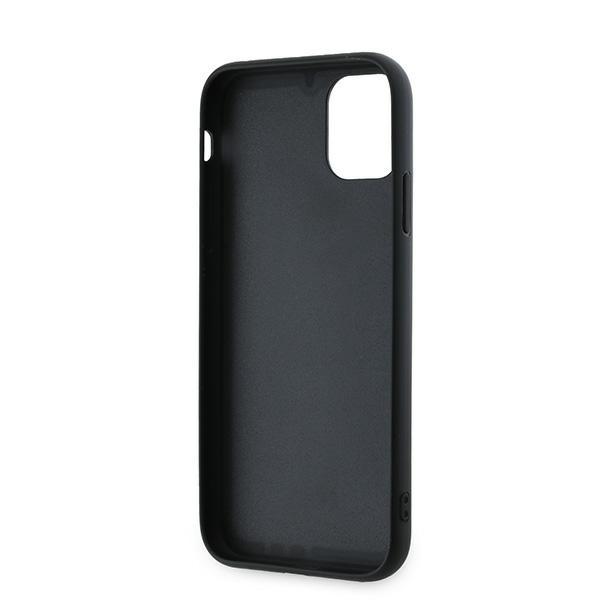Etui do iPhone 11 Karl Lagerfeld Diagonal Quilted Czarny