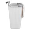 9L Kitchen Trash Can Wall Mounted with Lid Hanging Cabinet Door Trash Can for Kitchen Bathroom