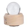 Солнечная система узор хрустальный шар вращающийся музыкальная шкатулка USB зарядка светодиодный ночник для подарка на день рождения