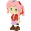 Kawada nanoblock Наруто Ураганные Хроники Сакура Фигурка 160 Деталей Строительный Набор для Возраста 12+