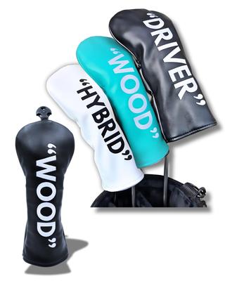 Pirona Golf Изготовлен из высококачественного ПУ Подходит для фервея и включает номер клюшки Простой дизайн для удобства и Доступен в широком ассортименте цветов Фервей