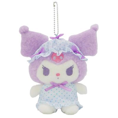 Nakajima Corporation Ночной колпак Sanrio Characters с лентой, маскот Куроми 213877-25 В15 х Ш13 х Г9,5 см
