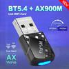 2-в-1 WIFI6 AX900 USB WiFi Bluetooth 5.4 Беспроводной адаптер Двухдиапазонный 2,4 ГГц 5 ГГц 900 Мбит/с Сетевая карта Приемник Донгл Для Win10/11