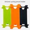 Велосипедный держатель для телефона, смартфон, велосипедный сверхлегкий кронштейн, нескользящий дизайн, универсальное мягкое эластичное силиконовое крепление для телефона для мотоцикла