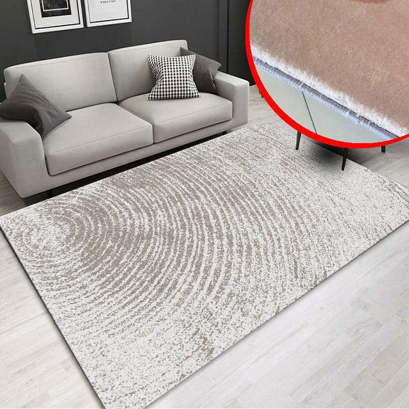 Современные пушистые мягкие ковры для гостиной 200x300 Большие ковры для украшения спальни Домашний плюшевый коврик для пола с нескользящей подошвой