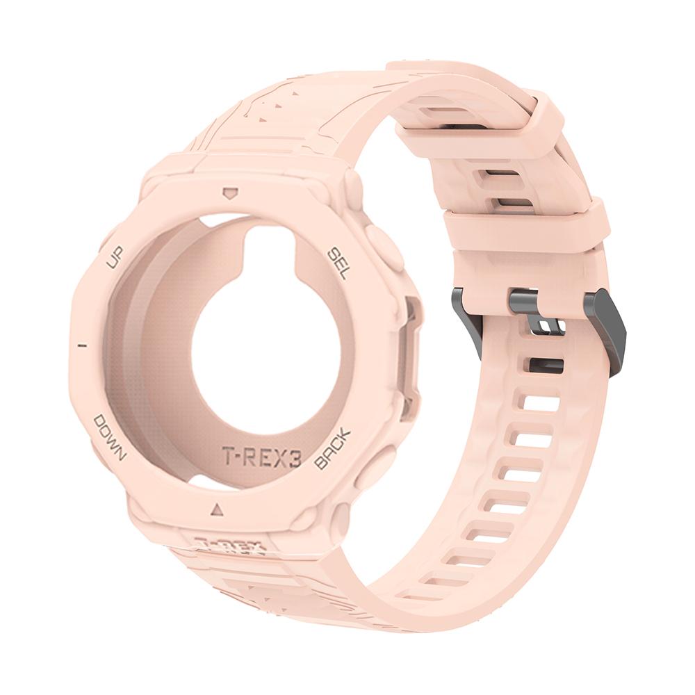 Для Huami Amazfit T-Rex 3 ремешок и корпус часов того же цвета одноцветный регулируемый ремешок + украшение в виде ракушки