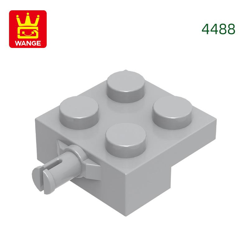104 шт./лот 4488 Колесный Болт Строительные Блоки Основание Moc Совместимые со всеми Брендами Кирпичиков Детские Игрушки Подарочная Коробка