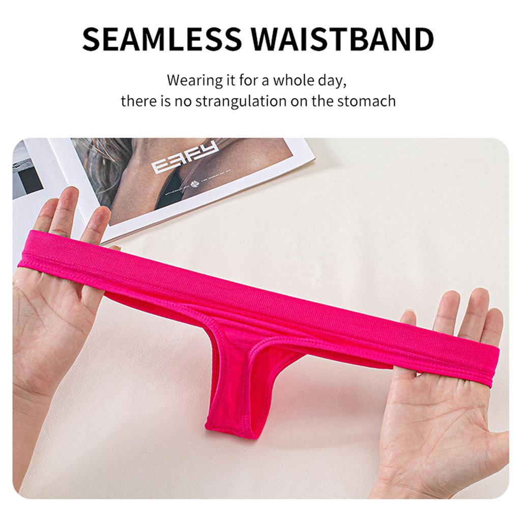 Сексуальные женские трусики с низкой талией, трусики-стринги с низкой талией, бесшовное женское нижнее белье с Т-образной спинкой #JS001