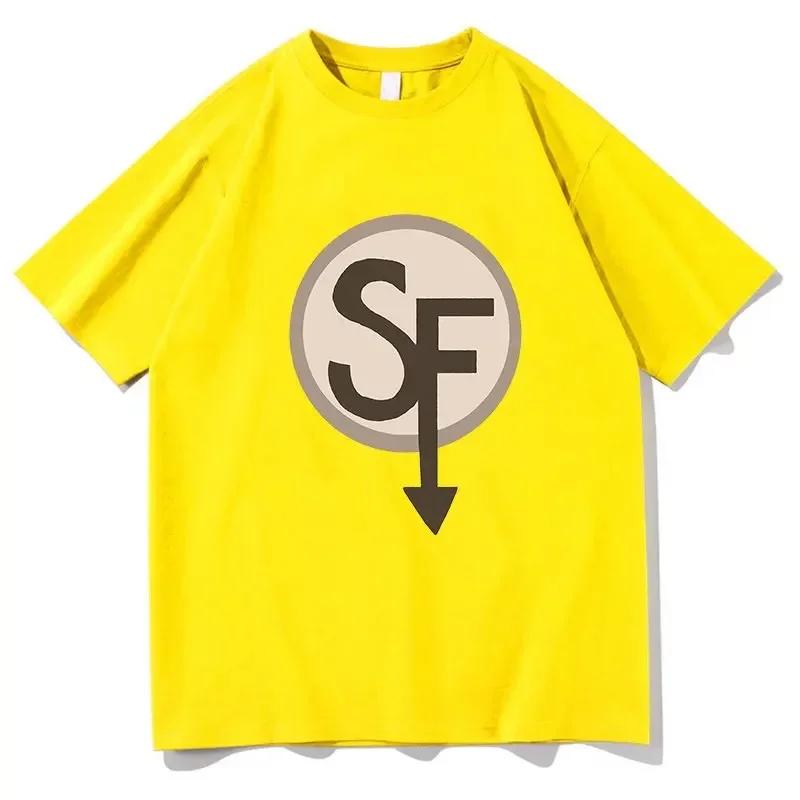 Летняя футболка с принтом Sally Face Girl, женская футболка Kawaii, футболка Harajuku, хлопковые топы, готические графические футболки, бесплатная доставка
