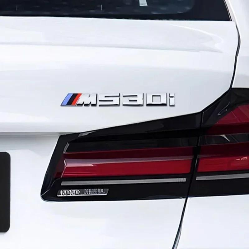 3D ABS Car M Logo Sticker Rear Trunk Emblem Badge for BMW M125i M135i M140i M235i M240i M320i M330i M340i M350i M440i - ABS Mate IJ1