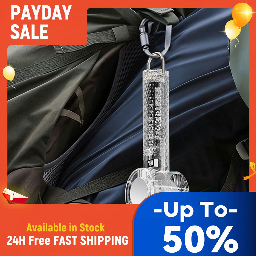 Transparent Portable Handheld Fan USB Rechargeable Personal Fan Small Pocket Fans for Travel Camping Outdoor Gifts for Women Men