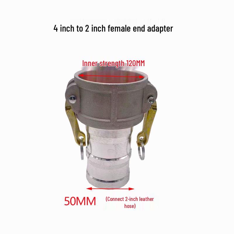 Aluminum Alloy Type C Male & Female Quick Coupler Hose Fittings with Reducing Lever