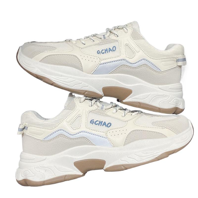 2024 Модные мужские кроссовки из сетки, повседневная обувь, мужская обувь на шнуровке, легкая вулканизированная обувь, кроссовки для ходьбы, мужская обувь для бега и спортзала