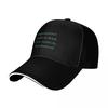 Inappropriate quotes Baseball Cap hats for men Hat  birthday Caps Wo Mens
