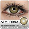 Eyeshare Colored Contact Lenses Bright Blue Fashion Contact Lenses Brown and Yellow Colored Lenses Gray Natural Lenses Colored Lenses 1 Pair